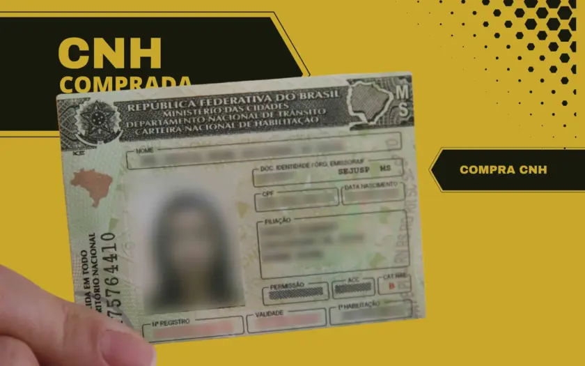 CNH comprada na net